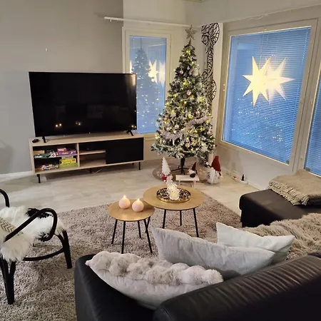 公寓 Nordic Style Home, 80m2, 2 Bedroom, Wi-fi, Sauna, Free Parking