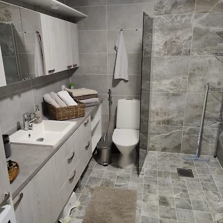 Apartmán Nordic Style Home, 80m2, 2 Bedroom, Wi-fi, Sauna, Free Parking Rovaniemi