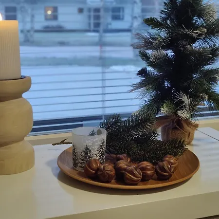 Nordic Style Home, 80m2, 2 Bedroom, Wi-fi, Sauna, Free Parking * 罗瓦涅米