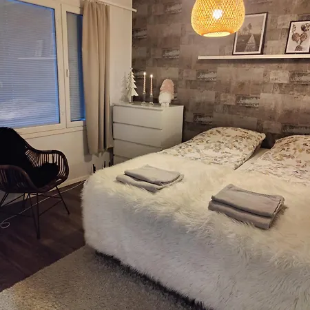 Nordic Style Home, 80m2, 2 Bedroom, Wi-fi, Sauna, Free Parking Apartmán Rovaniemi