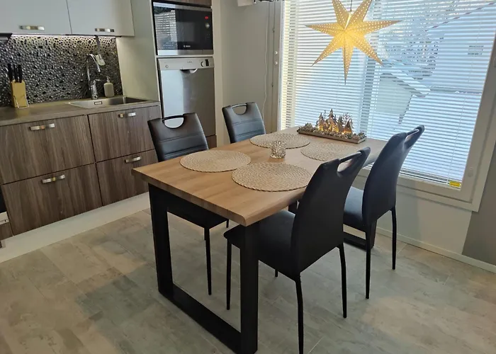 Nordic Style Home, 80m2, 2 Bedroom, Wi-fi, Sauna, Free Parking Διαμέρισμα Ροβανιέμι