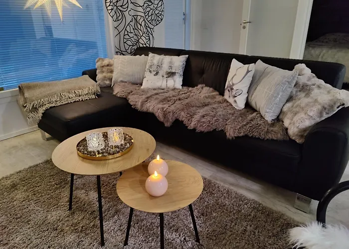 Nordic Style Home, 80m2, 2 Bedroom, Wi-fi, Sauna, Free Parking *