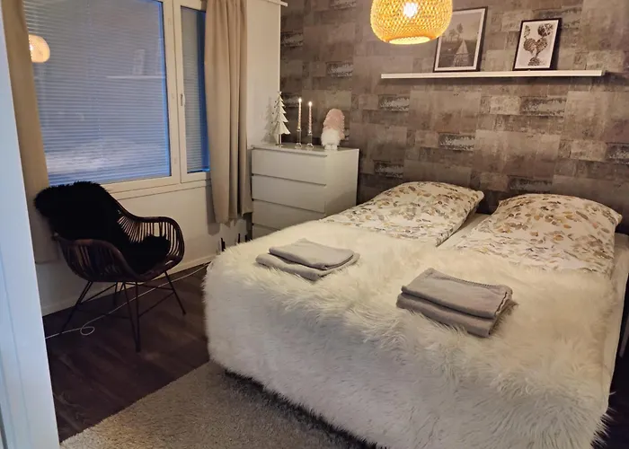 Nordic Style Home, 80m2, 2 Bedroom, Wi-fi, Sauna, Free Parking Διαμέρισμα Ροβανιέμι