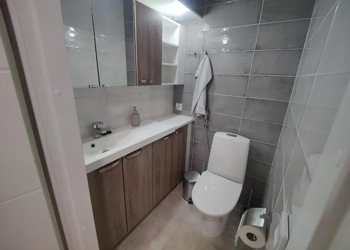 Nordic Style Home, 80m2, 2 Bedroom, Wi-fi, Sauna, Free Parking Διαμέρισμα